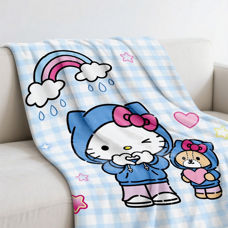 Sanrio Blanket Hello Kitty Bea - Christmas Throw Blanket 评论和价格
