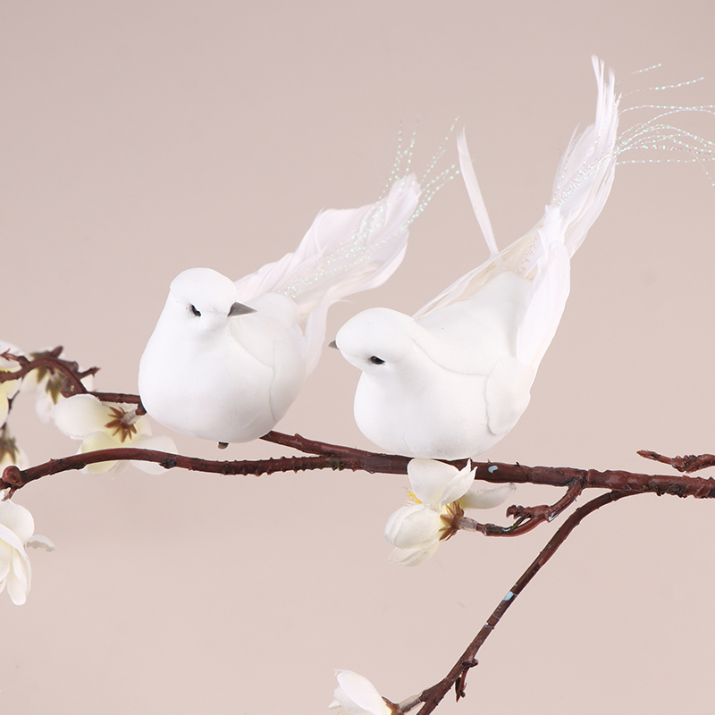 △ 1Pc Artificial Pigeon Birds  - Christmas Tree Artificial 评论和价格