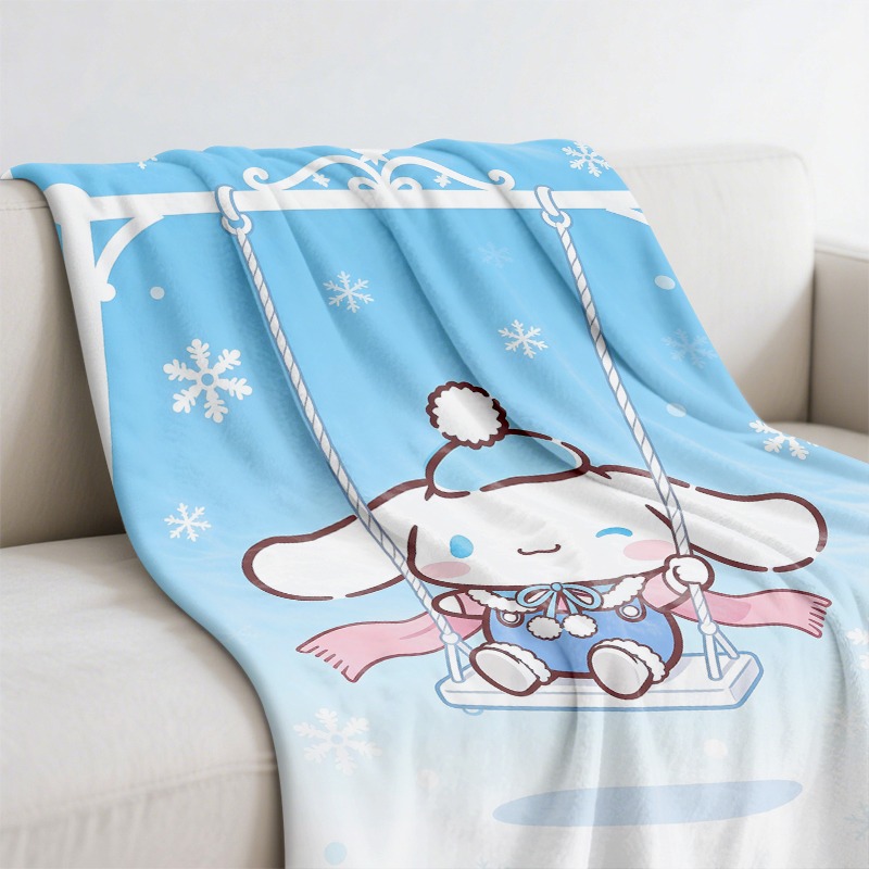 Sanrio Blanket Cinnamoroll Win - Christmas Throw Blanket 评论和价格
