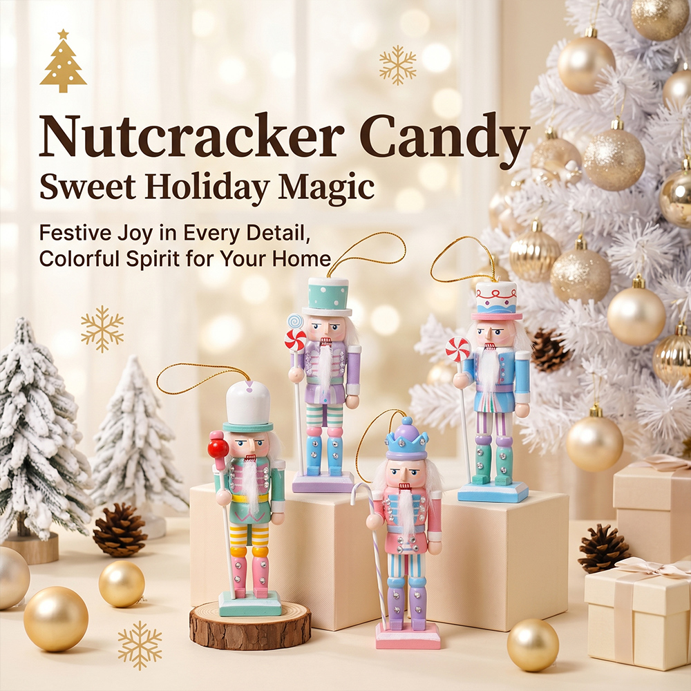 12CM Christmas Nutcracker Sold - Nutcracker Figurine 评论和价格