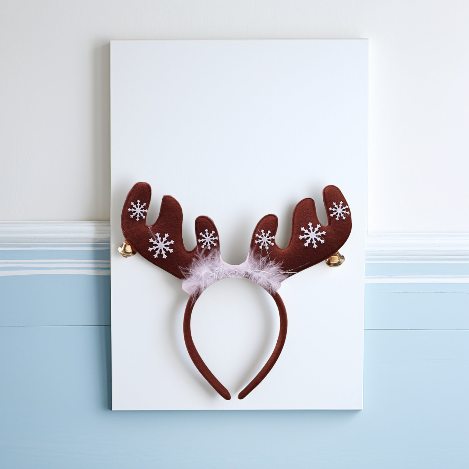 2Pcs Reindeer Antler Headband  - Reindeer Antlers Headband 评论和价格
